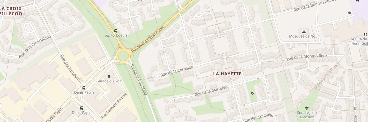 Plan du 5 Sq des Coquelicots à Jouy-le-Moutier