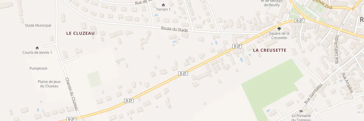 Plan du 26 Rue Anciens Combattants Afn à Reuilly