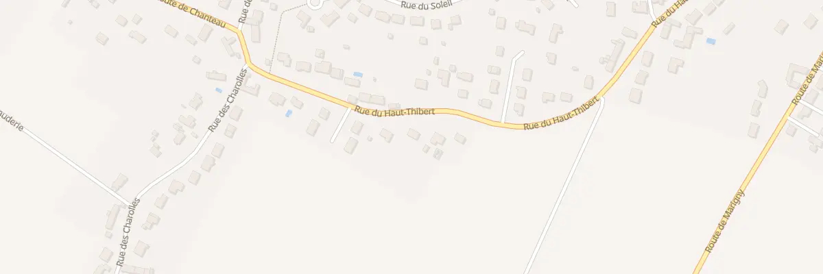 Plan du 61 Rue du Haut Thibert à Rebréchien