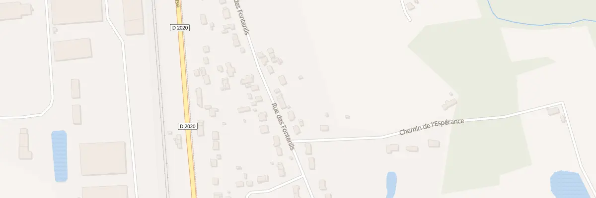 Plan du 13B Rue des Fontenils à Nouan-le-Fuzelier