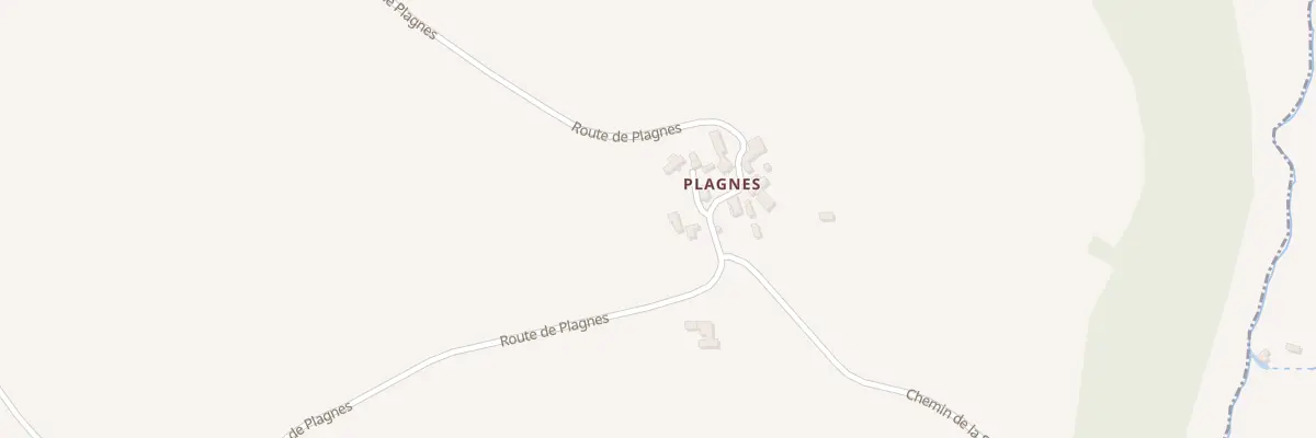 Plan du 5257 Plagnes à Causse-et-Diège