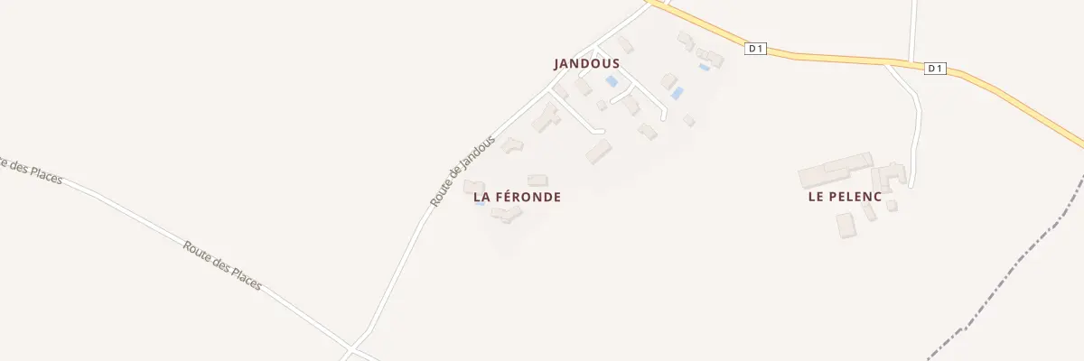 Plan du 5148 La Feronde à Bernac
