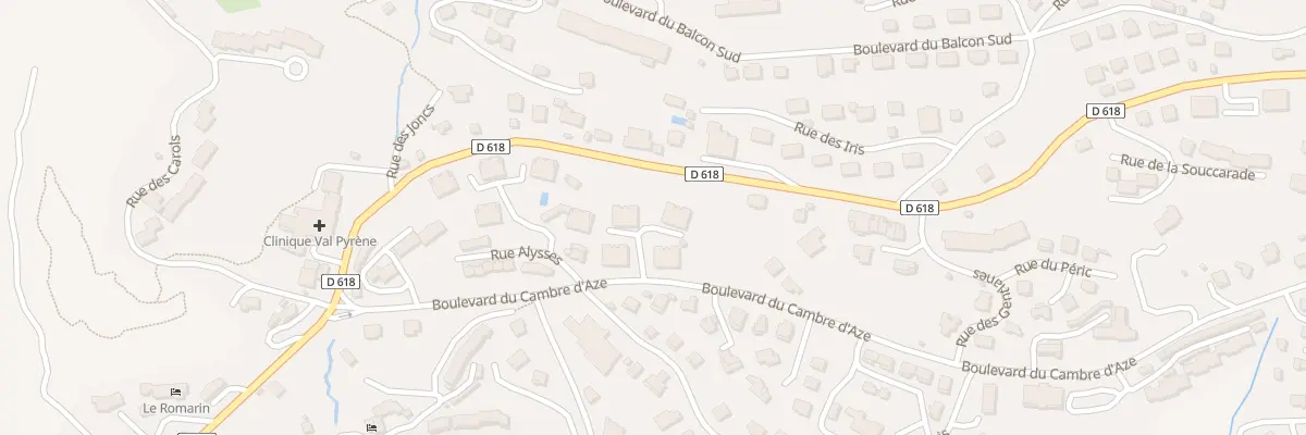 Plan du 39 Bd du Cambre d’Aze à Font-Romeu-Odeillo-Via