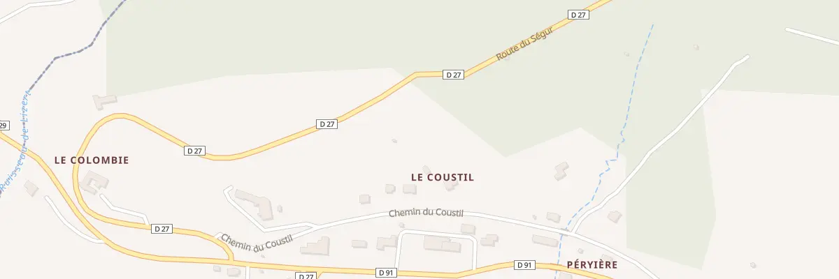 Plan du 5213A Le Coustil à Salles