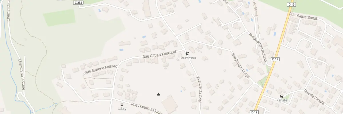 Plan du 22 Rue Gilbert Foucaud à Figeac
