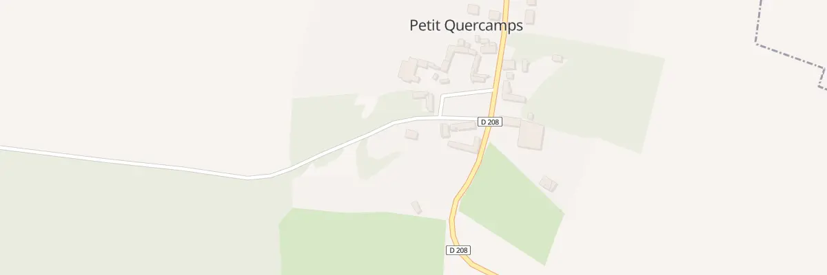 Plan du 107 Rue Hameau de Petit-quercamps à Bouvelinghem