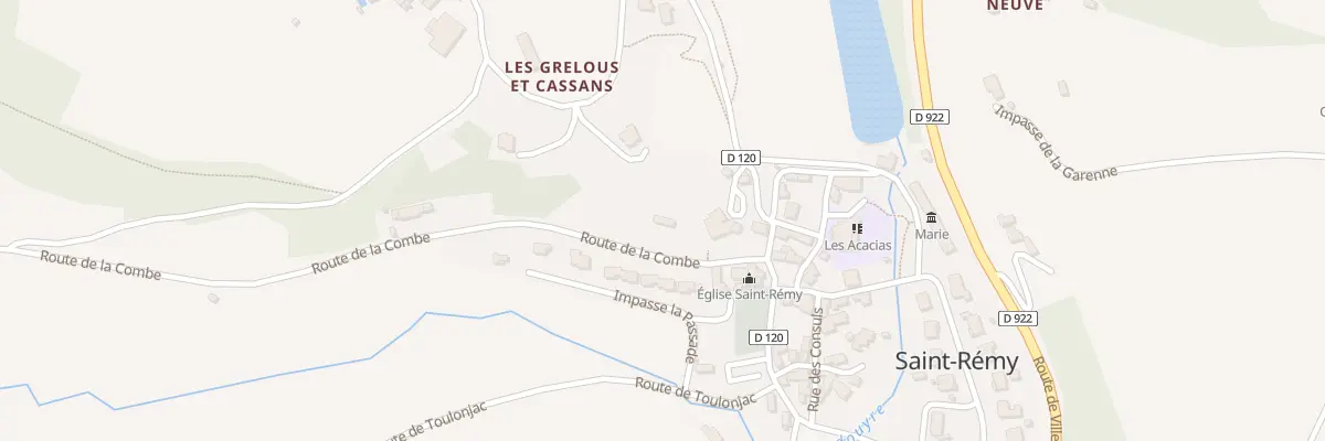 Plan du 5002 Saint Remy à Saint-Rémy