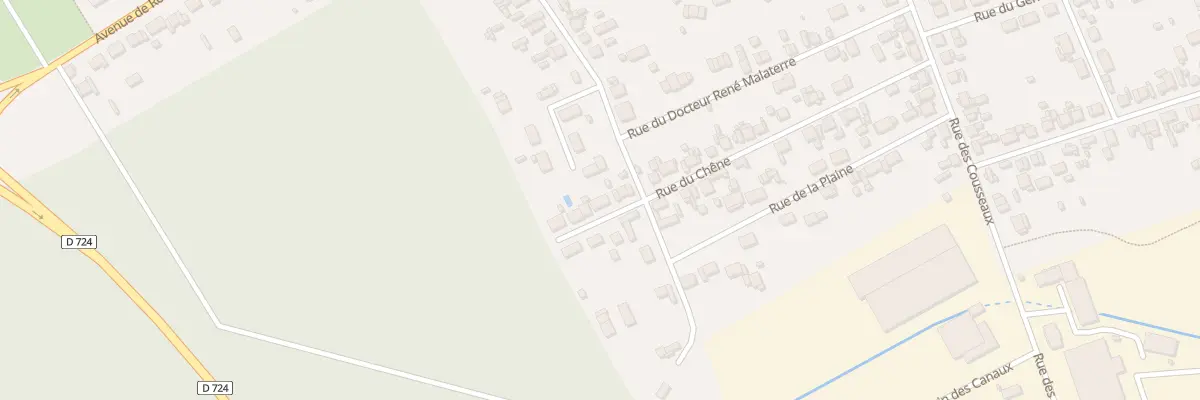 Plan du 30 Rue du Chêne à Salbris