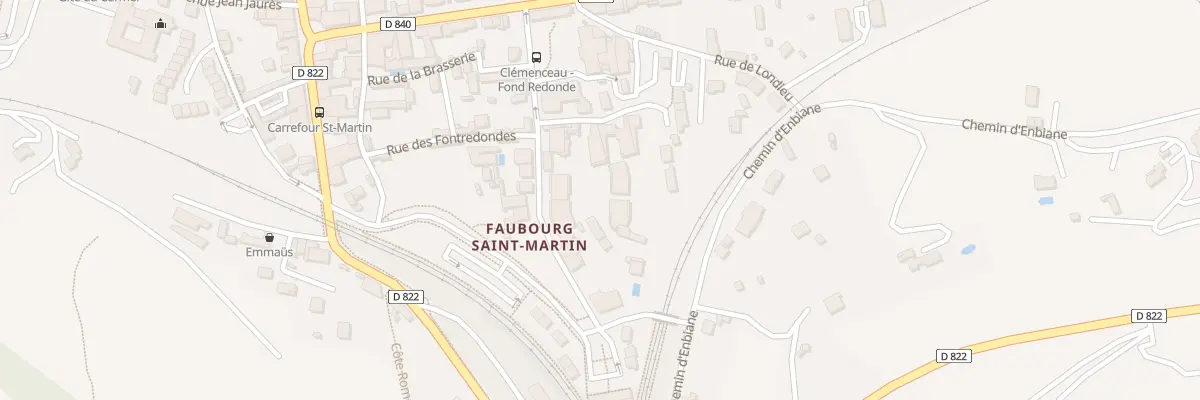 Plan du 13 Av Georges Clemenceau à Figeac