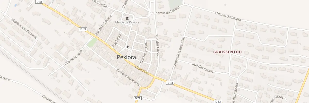 Plan du 2 Rue du Guet à Pexiora