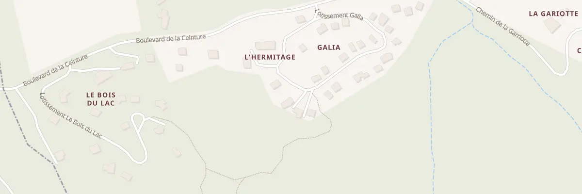 Plan du 25 Lot Galia aux Brunels