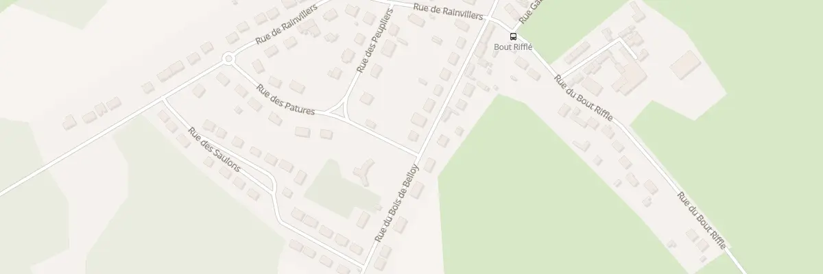 Plan du 156 Rue du Bois de Belloy à Aux Marais