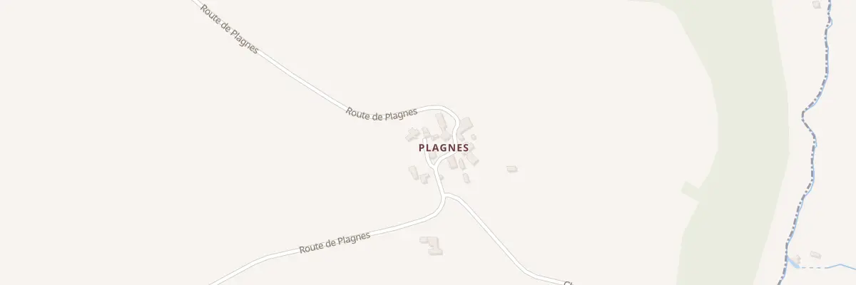 Plan du 5153 Plagnes à Causse-et-Diège