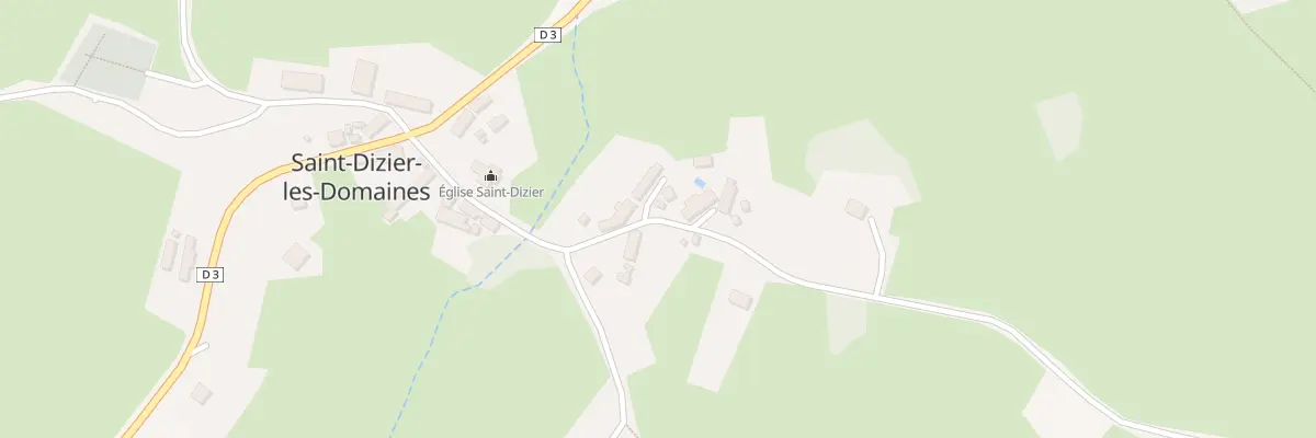 Plan du 31 Le Bourg à Saint-Dizier-les-Domaines