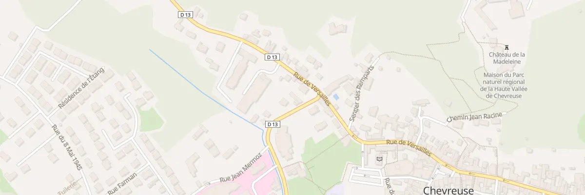 Plan du 17 Rue Pierre Chesneau à Chevreuse