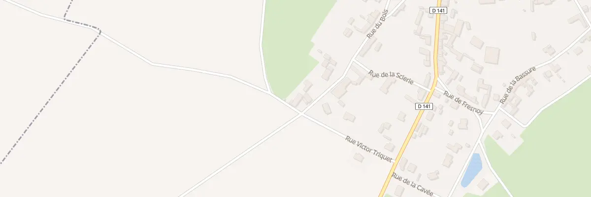 Plan du 30 Rue du Bois à Bougainville
