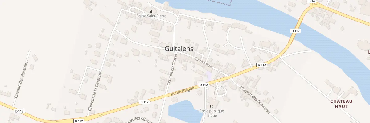 Plan du 17 Gr Grand Rue à Guitalens-L’Albarède
