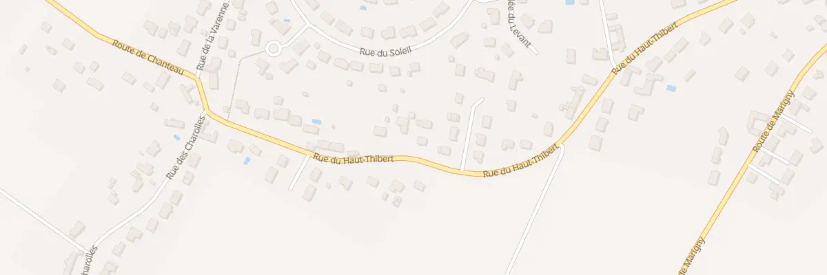 Plan du 58B Rue du Haut Thibert à Rebréchien