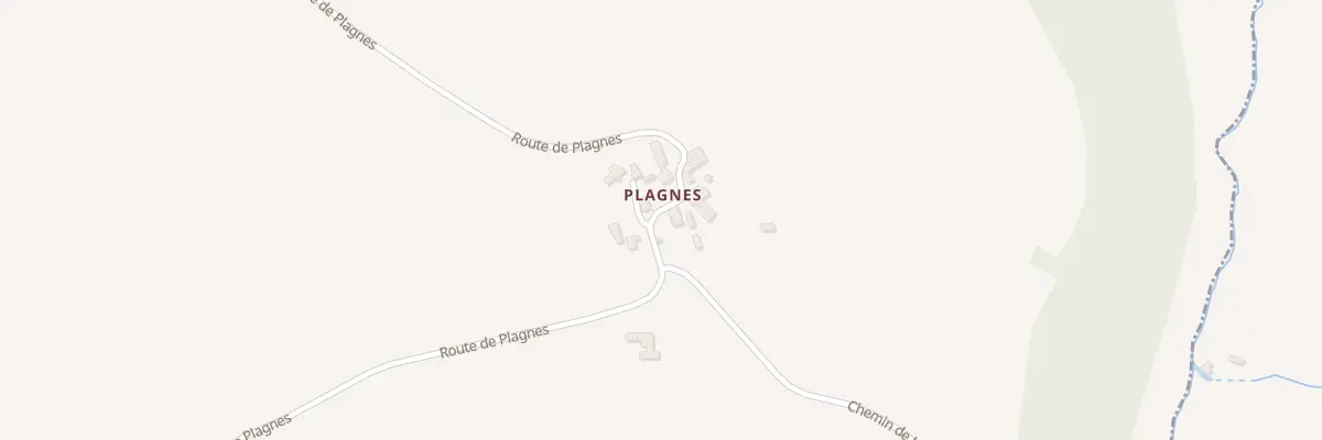 Plan du 5151 Plagnes à Causse-et-Diège
