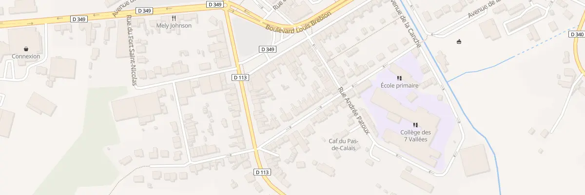 Plan du 13 Av du Pont Major à Hesdin-la-Forêt