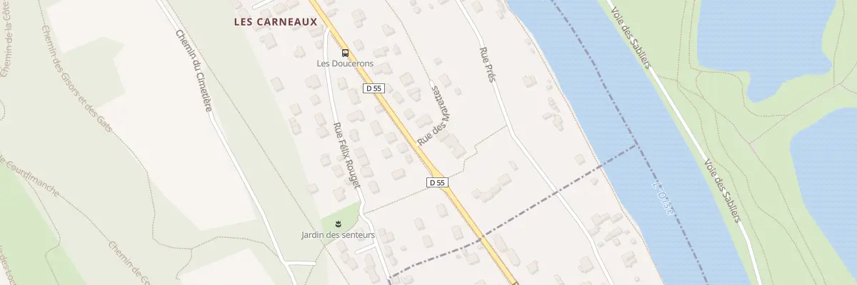 Plan du 2T Rue des Marettes à Vauréal