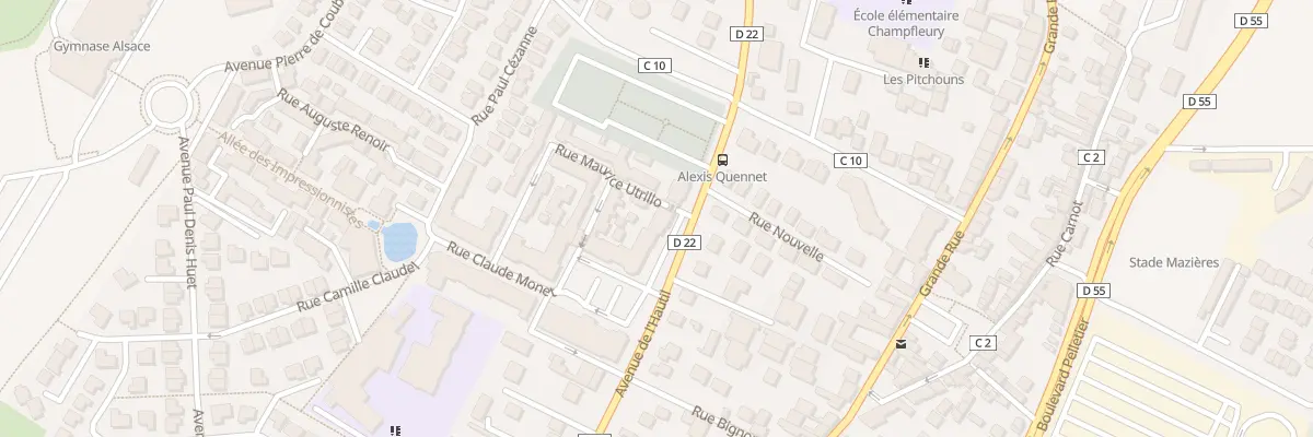 Plan du 541 Av de l’Hautil à Carrières-sous-Poissy