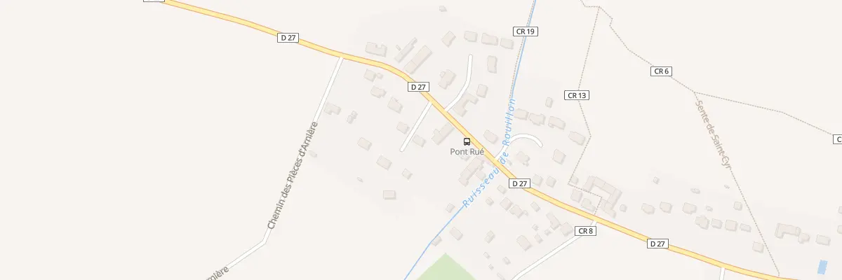 Plan du 16 Rue du Pont Rue à Saint-Cyr-sous-Dourdan
