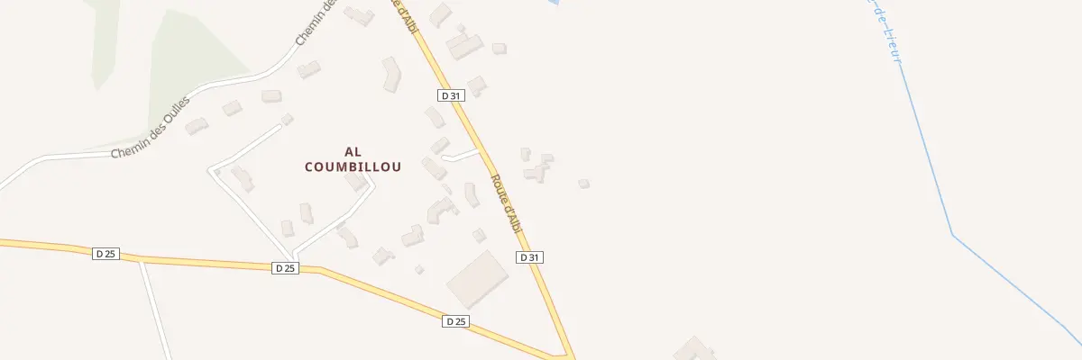 Plan du 99 Rte d’Albi à Villeneuve-sur-Vère