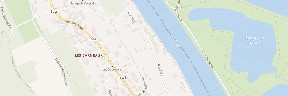 Plan du 30 Rue des Prés à Vauréal