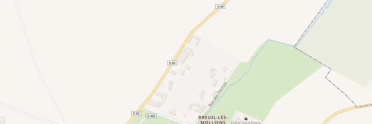 Plan du 5196 Rue du Camp Dolent à Molliens-Dreuil