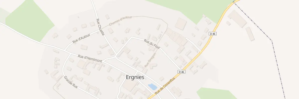 Plan du 6 Rue du Four à Ergnies
