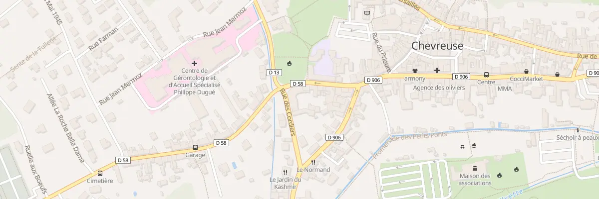Plan du 15 Rue de Dampierre à Chevreuse