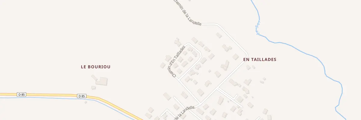 Plan du 13 Che d’En Taillades à Sorèze