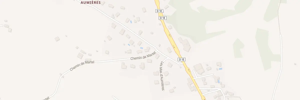 Plan du 9 Che de Martel à Villefranche-de-Rouergue