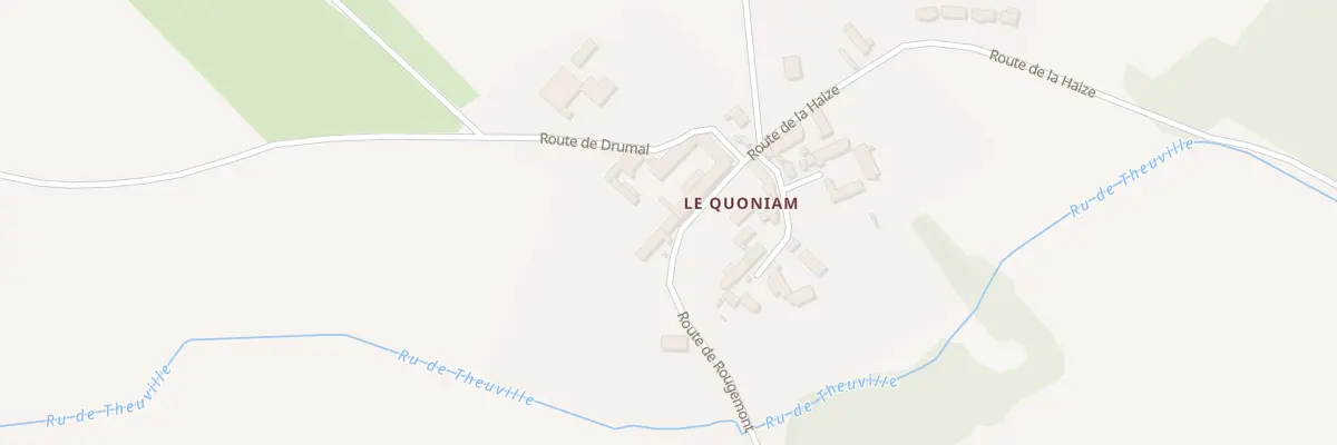 Plan du 6 Rte de Rougemont à Haravilliers
