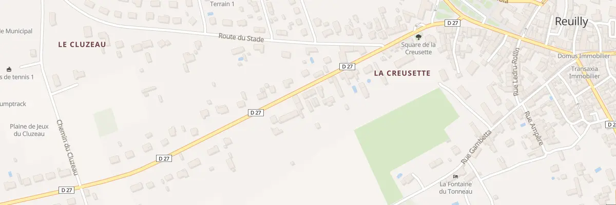 Plan du 29 Rue Anciens Combattants Afn à Reuilly