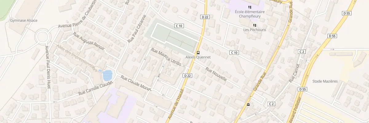 Plan de Av de l’Hautil à Carrières-sous-Poissy