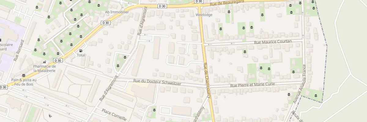 Plan du 22 Rue de Chambourcy à Poissy