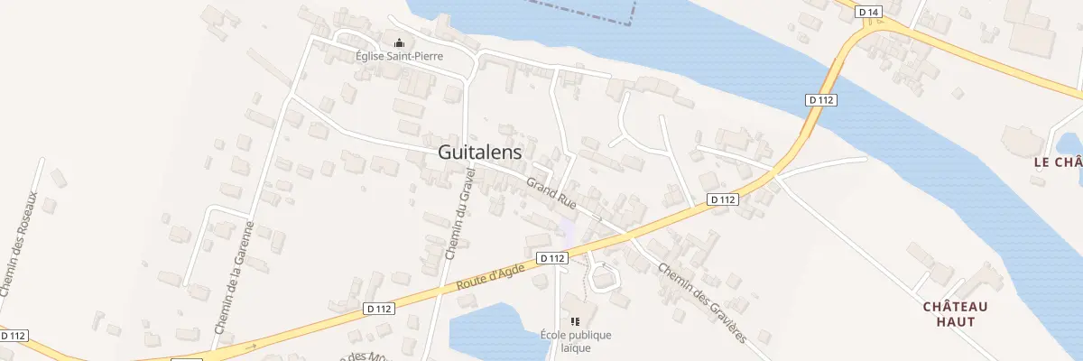 Plan du 1 Imp des Dames à Guitalens-L’Albarède