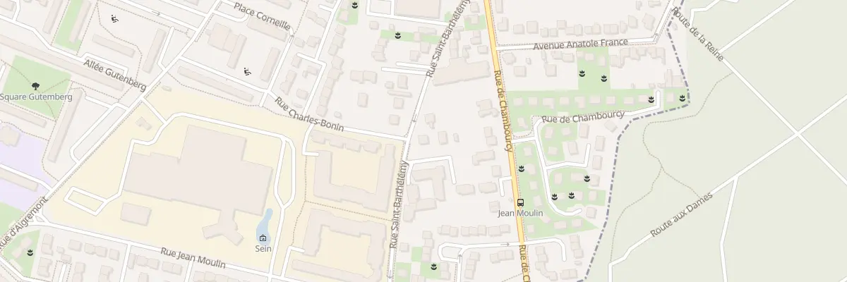 Plan du 25 Rue St Barthelemy à Poissy