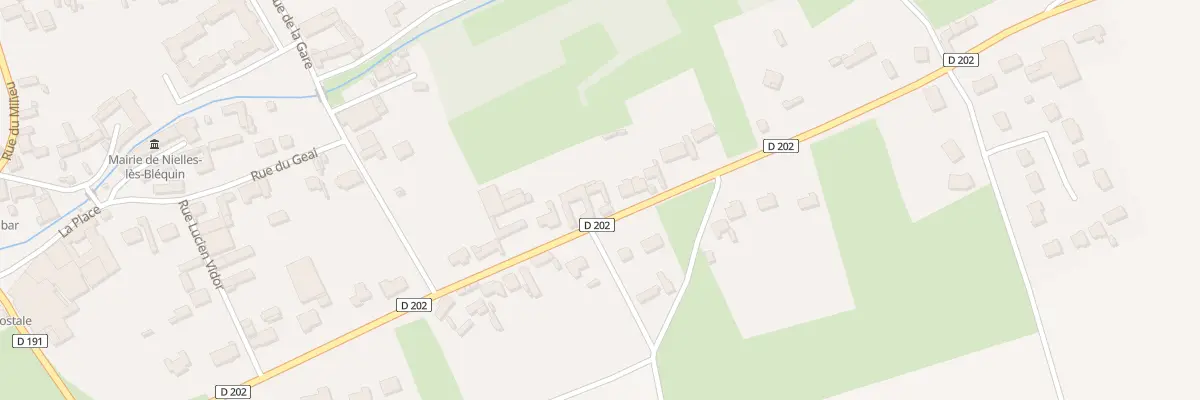 Plan du 11 Rue Bernard Chochoy à Nielles-lès-Bléquin