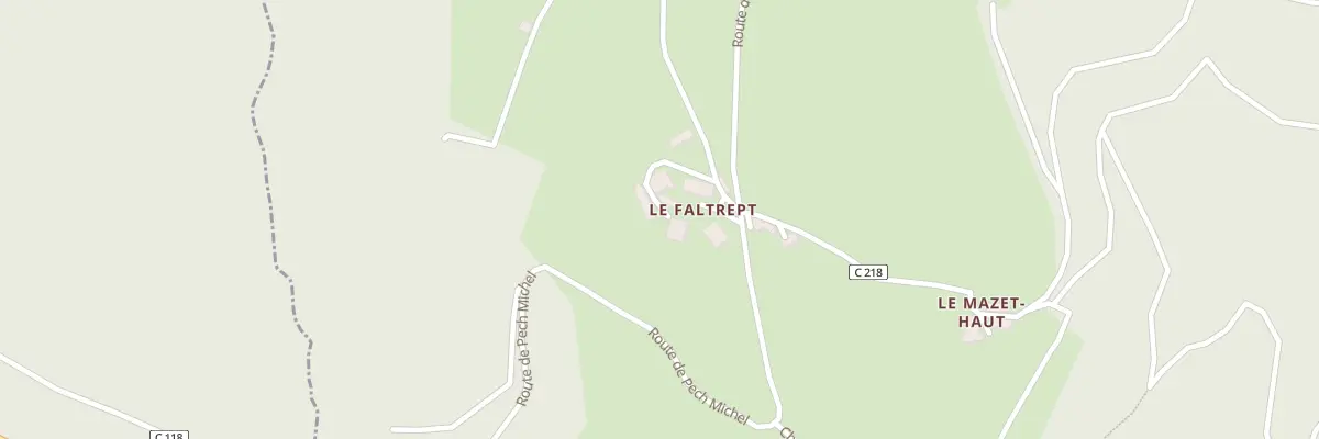 Plan du 5031 Le Faltrept à Saint-Perdoux