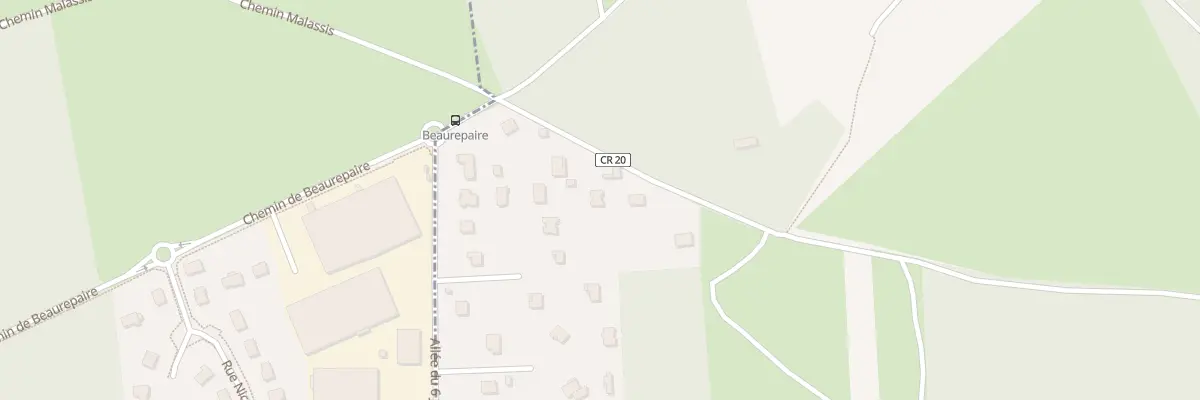 Plan du 5A All du 6 Juin 1944 à Roinville