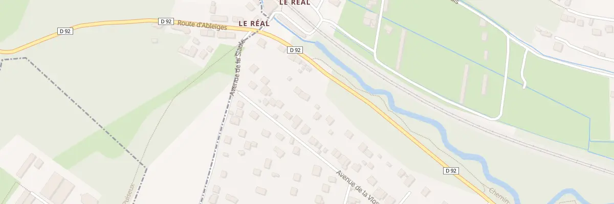 Plan du 34 Av de la Viosne à Osny