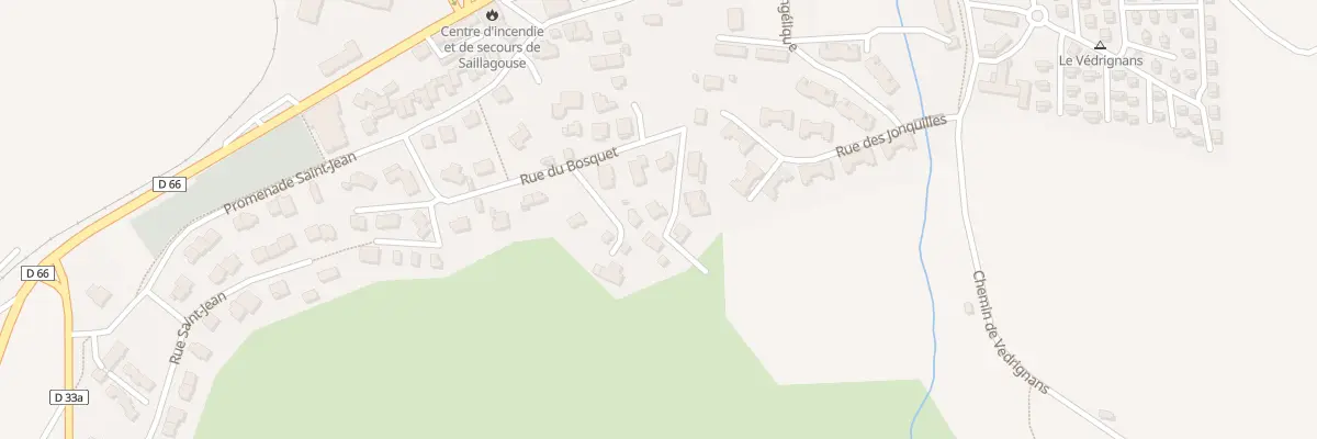 Plan du 5001F Rue du Bosquet à Saillagouse