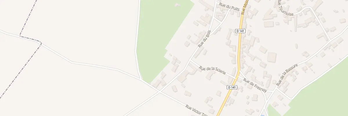 Plan du 22 Rue du Bois à Bougainville