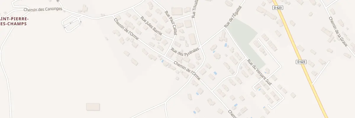 Plan du 5224M Rue des Pyrénées à Villasavary