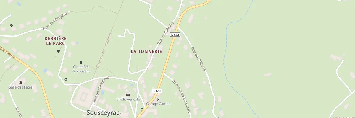 Plan du 5079 Sousceyrac à Sousceyrac-en-Quercy