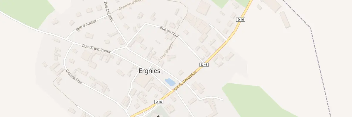 Plan du 3 Rue de la Place à Ergnies