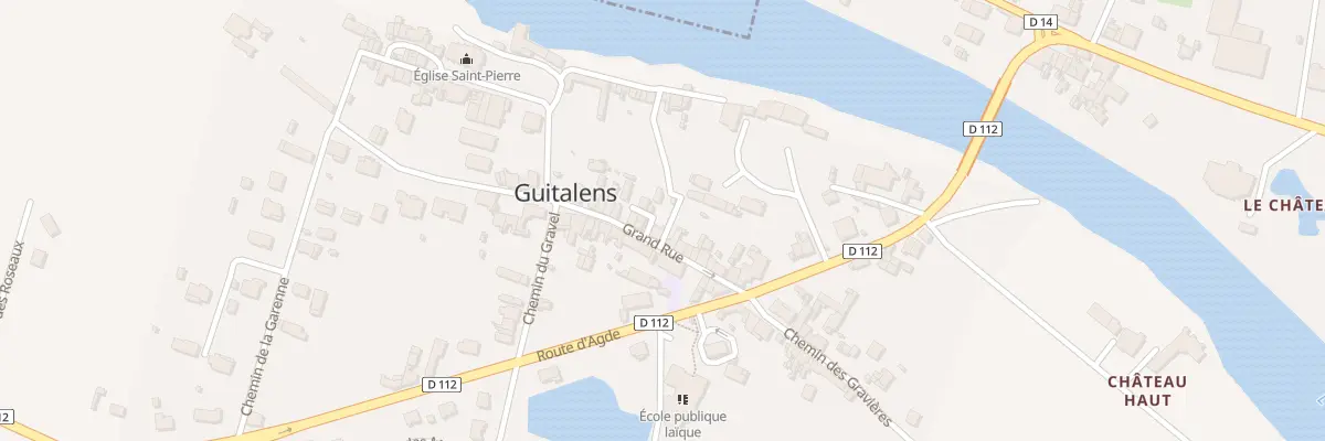 Plan du 14 Gr Grand Rue à Guitalens-L’Albarède